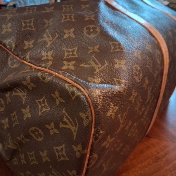 Louis Vuitton Monogram 60 Keepall Travel Bag Brown - Picture 8 of 16